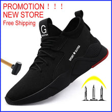 Load image into Gallery viewer, Free shipping Work Safety Boot Men Steel Toe Safety Shoes Puncture-Proof Outdoor Sneakers Men shoes Indestructible Shoes Ryder