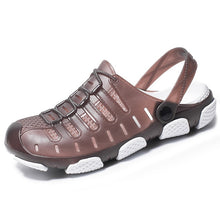 Load image into Gallery viewer, New Summer Fashion Sneakers Men Shoes Outdoor Slippers Fashion Beach Sandals Jelly Breathable Flip Flops Hollow Casual Footwear