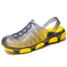 Load image into Gallery viewer, New Summer Fashion Sneakers Men Shoes Outdoor Slippers Fashion Beach Sandals Jelly Breathable Flip Flops Hollow Casual Footwear