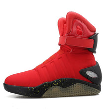 Load image into Gallery viewer, 7ipupas New Men Boots USB Rechargeable Glowing Sneaker air mag Boots for Man Women Party Shoes Back to Future Boots