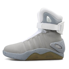 Load image into Gallery viewer, 7ipupas New Men Boots USB Rechargeable Glowing Sneaker air mag Boots for Man Women Party Shoes Back to Future Boots